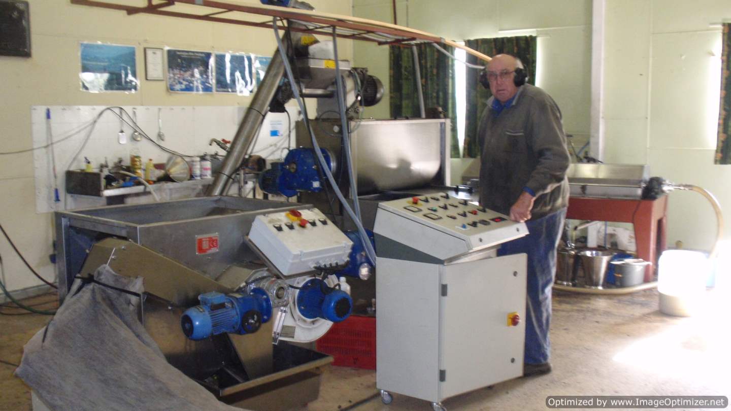 Μεταχειρισμένα μηχανήματα επεξεργασίας ελιάς